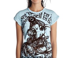 Tričko krátký rukáv SURE, Baby Ganesh, tyrkysové