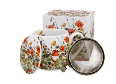 Hrnek na bylinky PTÁCI V TRNÍ 400 ml