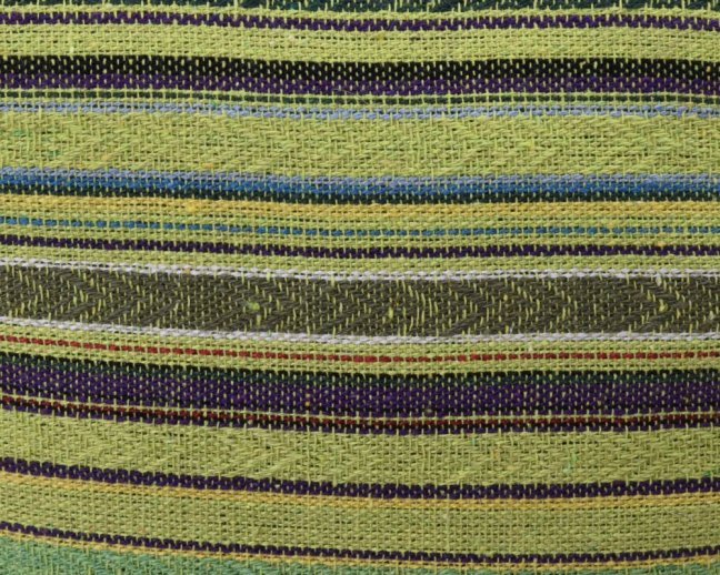 Boho meditační polštář světle zelený 50 cm