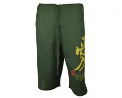 Kalhoty Nippon krátké, bavlna, zelená, láska, vel. XL
