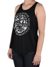 Dámské tílko YOGEE, černé, yoga