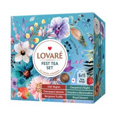Kolekce čajů Lovaré Fest Tea Set (90 sáčků) 157,5 g