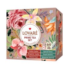 Kolekce čajů Lovaré Prime Tea Set (90 sáčků) 157,5 g