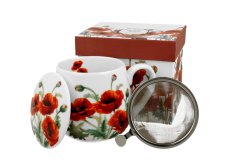 Hrnek na bylinky VLČÍ MÁKY 400 ml - II. jakost
