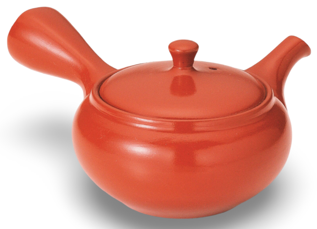 Keramická konvice Kyusu plain hnědá var. E 320 ml