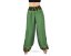 Kalhoty jóga PABITRA, zelené, egyptský vzor