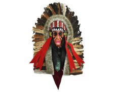 Závěsná dekorace Indiánský náčelník 30 cm - var. J