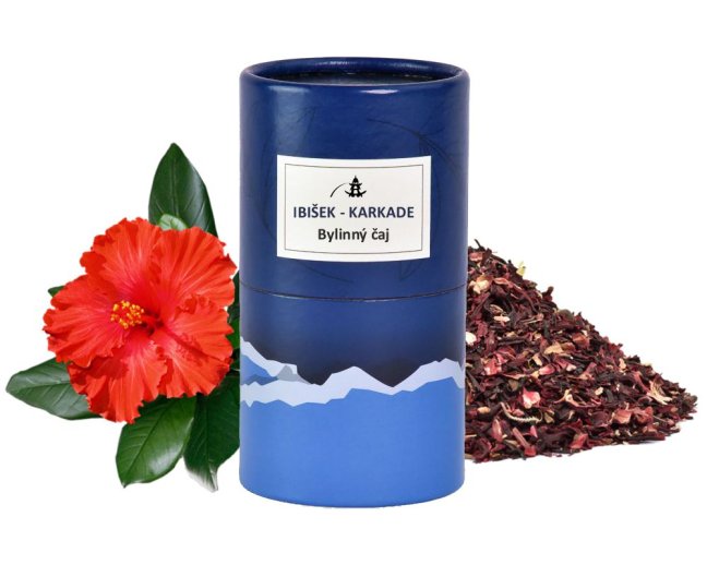 Bylinný čaj Oriental Ibišek (Karkáde) - 80 g dóza
