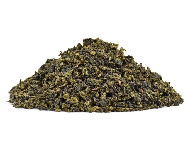 Polozelený čaj China Fujian Anxi Tie Guan Yin Oolong (Železná bohyně)