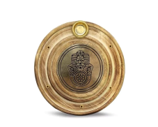 Stojan na VT kulatý dřevěný Hamsa 10 cm, II. jakost