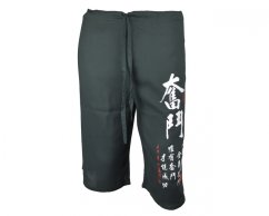 Kalhoty Nippon krátké, bavlna, šedá, boj, vel. XL