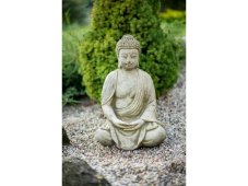 Zahradní betonová dekorace - Meditující Buddha - Dhyana Mudra - II. jakost