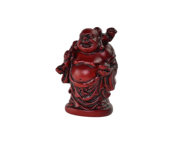 Figurka Buddha s ingotem a vakem