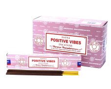 Indické vonné tyčinky Schrinivas Satya Pozitivní Vibrace 15 g