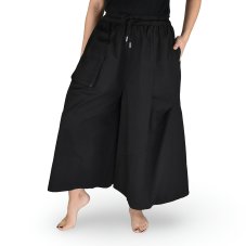Capri culottes kalhoty DIN, černé