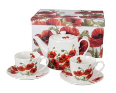 Čajová souprava VLČÍ MÁKY 900 ml