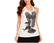 Tílko SURE, orel, bavlna, bílá