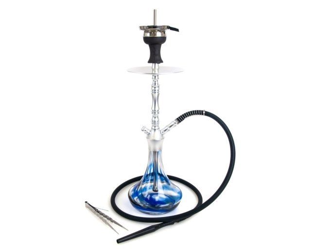 Vodní dýmka Aladin Alux M2.1 54 cm Blue