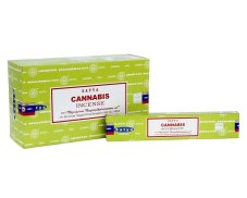 Indické vonné tyčinky Schrinivas Satya Cannabis 15 g