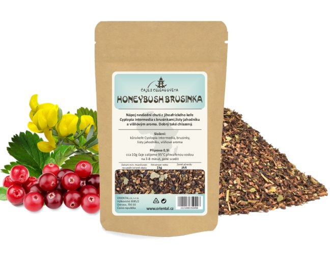 Honeybush Brusinka - Gramáž čaje: 100 g