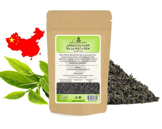 Zelený čaj China Jiangxi Wu Yuan Wu Lu Mist & Dew - 100 g