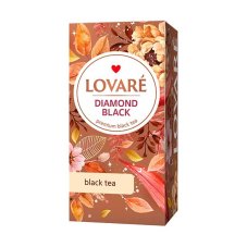 Černý čaj Lovaré Diamond Black (24 sáčků) 48 g