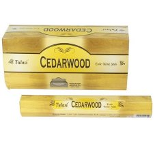 Indické vonné tyčinky Tulasi Cedarwood 20 ks