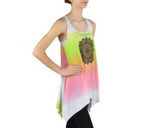 Dámský dlouhý top YORKA, multicolour, mandala II