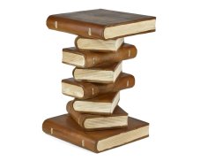 Dřevěný podstavec pod rostliny White Books 52 cm