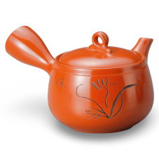 Keramická konvice Kyusu hnědá var. F 270 ml
