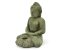 Betonová socha Buddha, meditace, čajová svíčka, zelená 30 cm - II. jakost