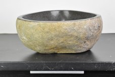 Umyvadlo říční kámen 38 x 37 cm, var. C