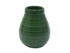 Keramická kalabasa Standard Yerba Maté Zelená 350ml, II. jakost