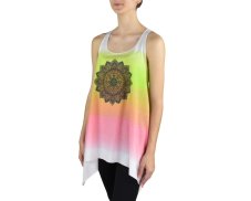 Dámský dlouhý top YORKA, multicolour, mandala II