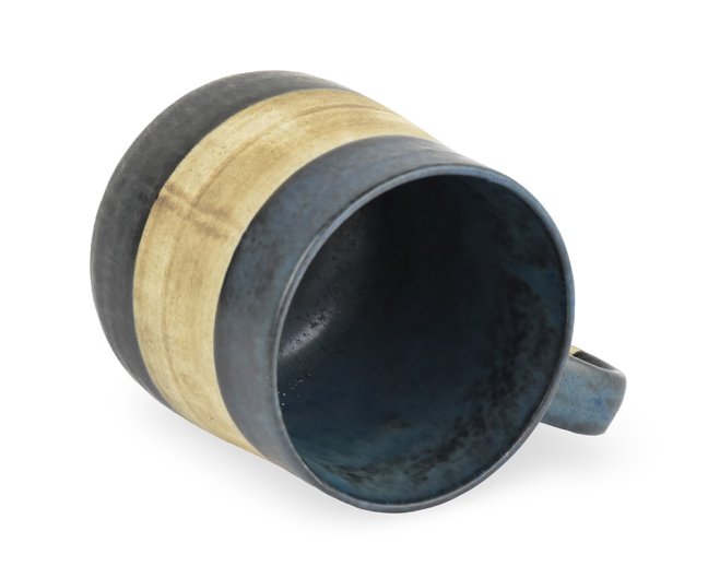 Japonský keramický hrnek modrý 240 ml