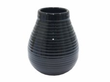 Keramická kalabasa Standard Yerba Maté Černá 350ml