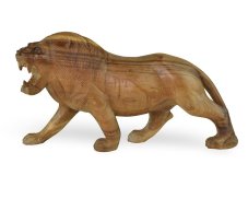 Dřevěná dekorace Lev 20 - var. C