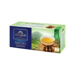Zelený čaj Thurson Nature Green (25 sáčků) 50 g