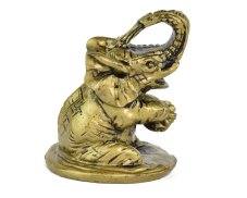 Figurka Slon pozlacený D