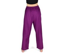 Kalhoty jóga SUDA, fialové