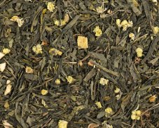 Zelený aromatizovaný čaj China Sencha Japanese Lime