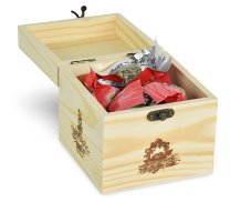 Kolekce čajů Creano White Tea - 6 ks - dřevěná krabička