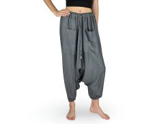 Harémové kalhoty aladin SANUN, šedé, II. jakost