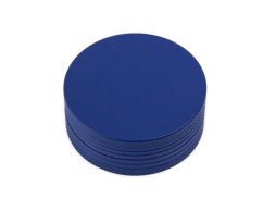 Drtička hliníková CNC 5 cm modrá matná