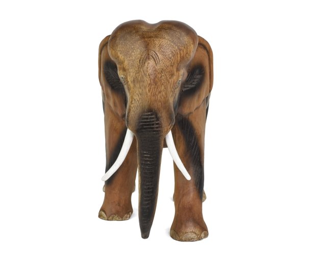 Dřevěná soška Slon 27 cm