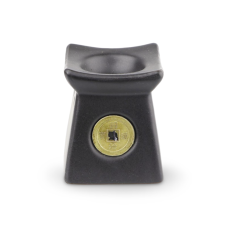 Aromalampa černá, čtvercová- Mince