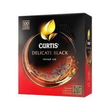 Černý čaj Curtis Delicate Black (100 sáčků) 170 g