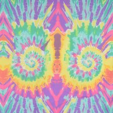 Sarong - Pareo BUN, batika, zeleno-fialová, II. jakost