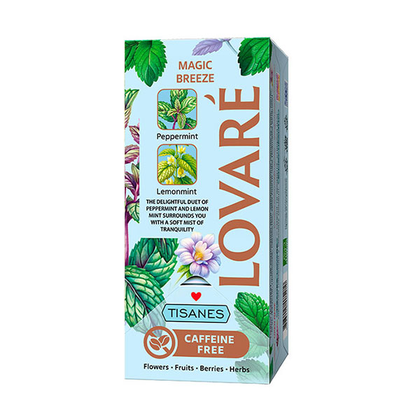Bylinný čaj Lovaré Magic Breeze (24 sáčků) 31,2 g