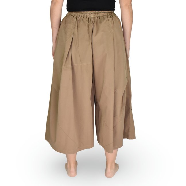 Capri culottes kalhoty DIN, béžová